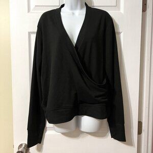 Avia Yoga Top Active Ballet Dance Thumb Holes